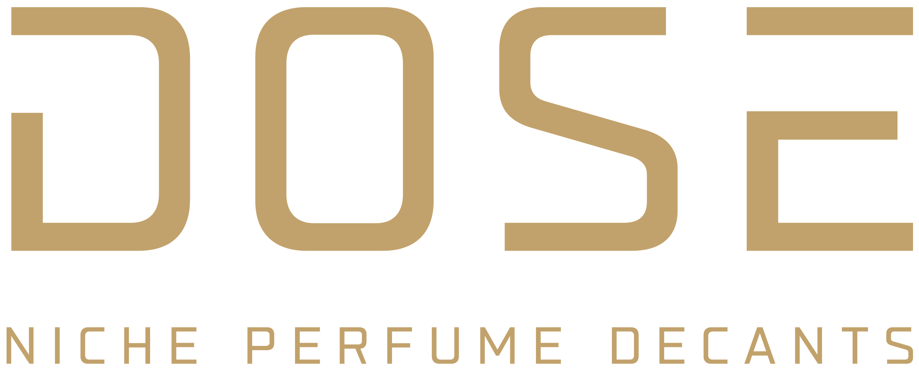Logo DOSE niche perfume decants
